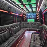 Mercedes Benz Sprinter limo for group transportation in New York City